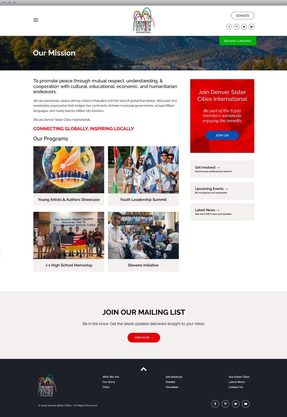 Denver Sister Cities International Content Page