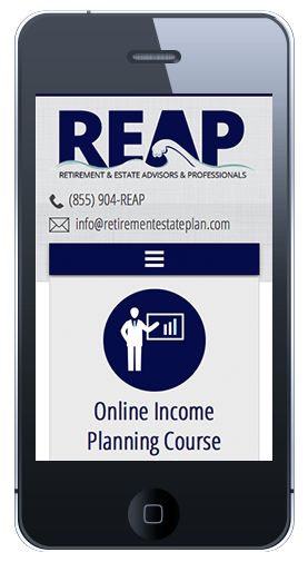 REAP Homepage Mobile