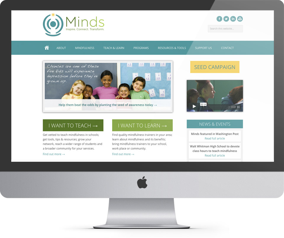Minds Homepage